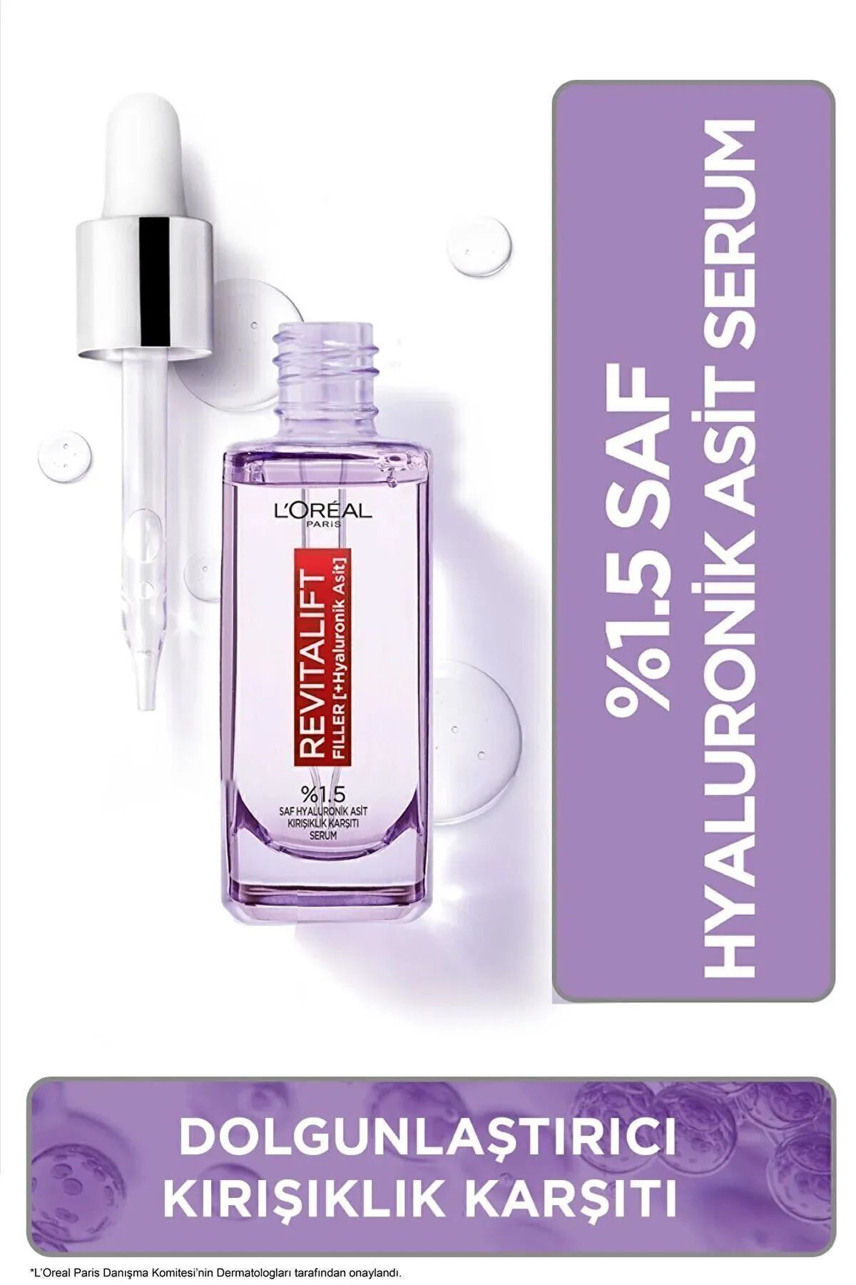 L'oréal Paris Revitalift Filler %1,5 Saf Hyaluronik Asit Kırışıklık Karşıtı Serum- 30 ml