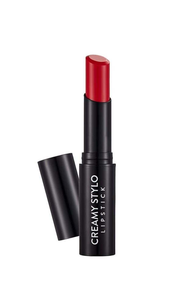 Yarı Parlak Stick Ruj- Creamy Stylo Lipstick -005 Scarlet-8682536013659