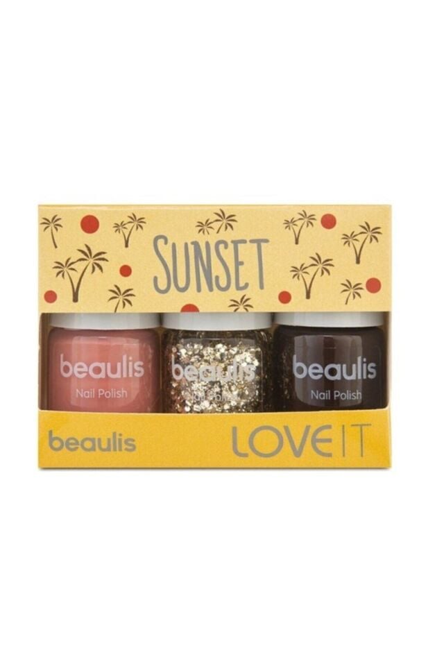 Love It Sunset 3'lü Mini Oje Seti