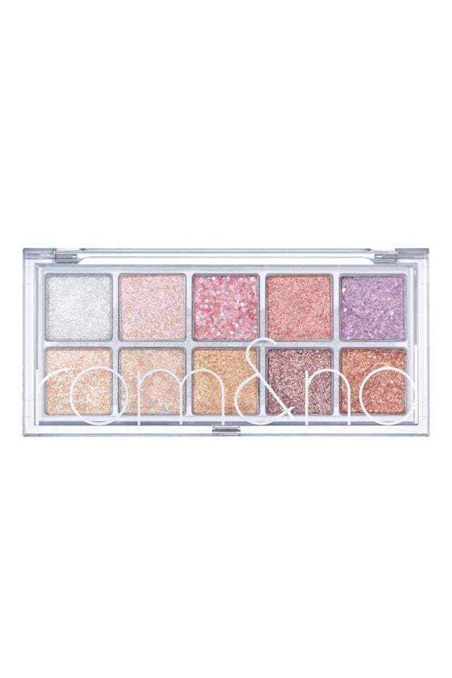 Romand Glitter Parçaları İçeren Yoğun Pigmentli Far Paleti Better Than Palette - 00 Light & Glitter Garden