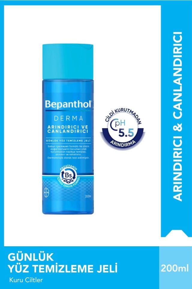 Derma Arındırıcı & Canlandırıcı Günlük Yüz Temizleme Jel 200 ml - Günlük Yüz Bakım