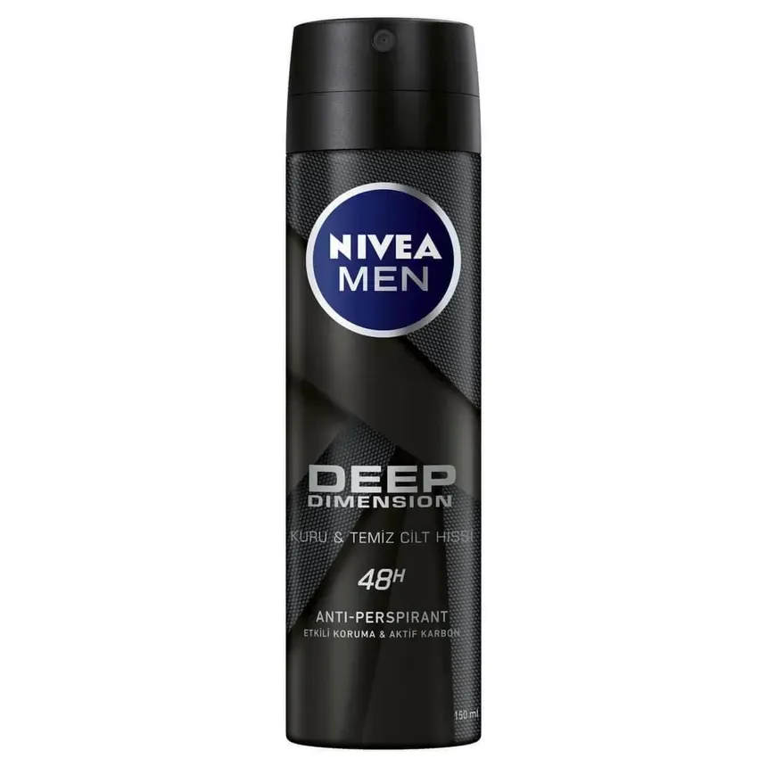Nivea Men Erkek Sprey Deodorant Deep Dimension 150 ml