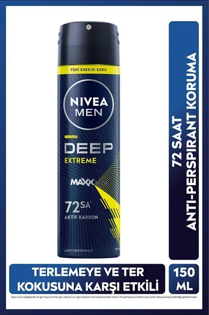 Nivea Men Deo Spray Deep Extreme 150 ml