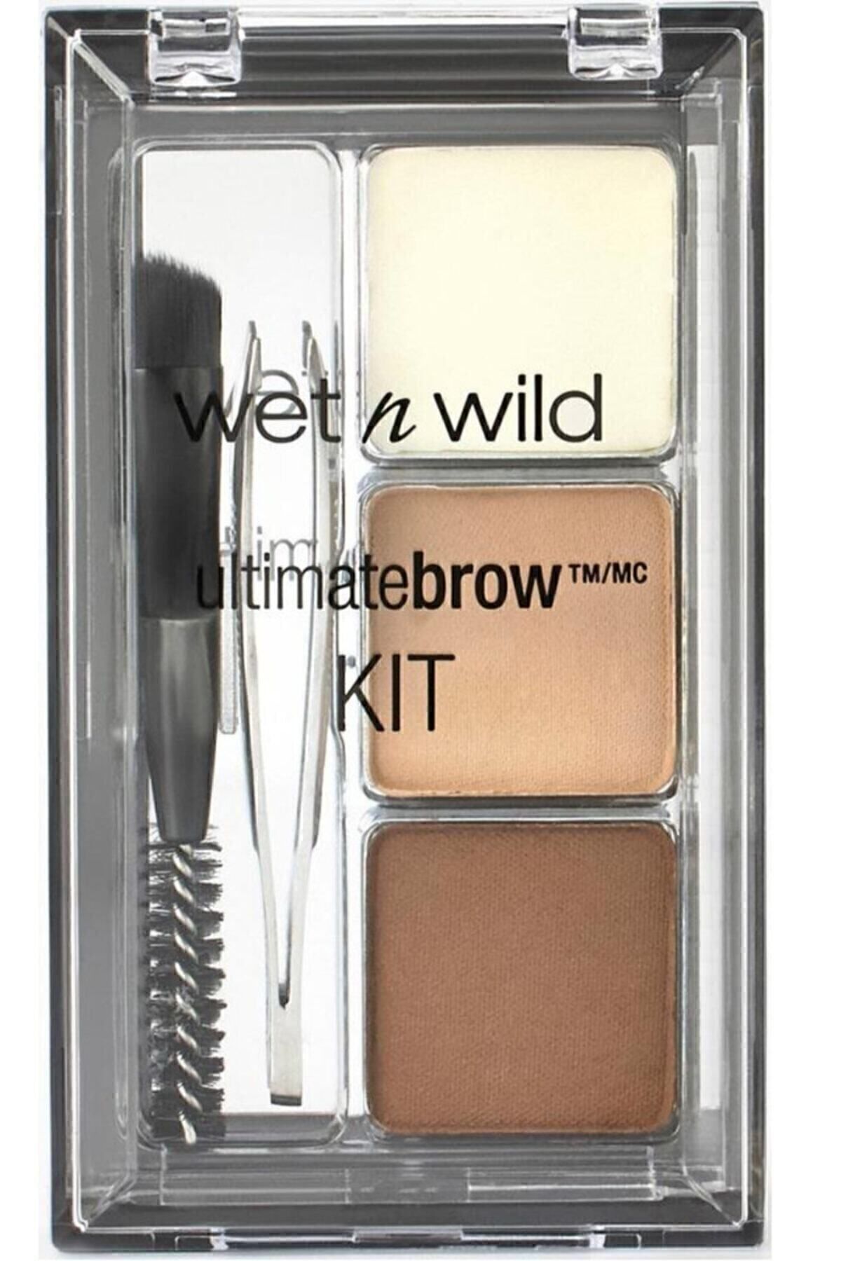 Wet'n Wild Ultimate Brow Kit Kaş Seti - Soft Brown