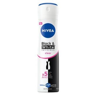 Nivea Kadın Sprey Deodorant Black&White Clear 150ml