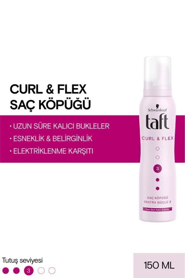 Taft Saç Köpüğü Bukle Belirginleştirici No:3 - 2'li Set