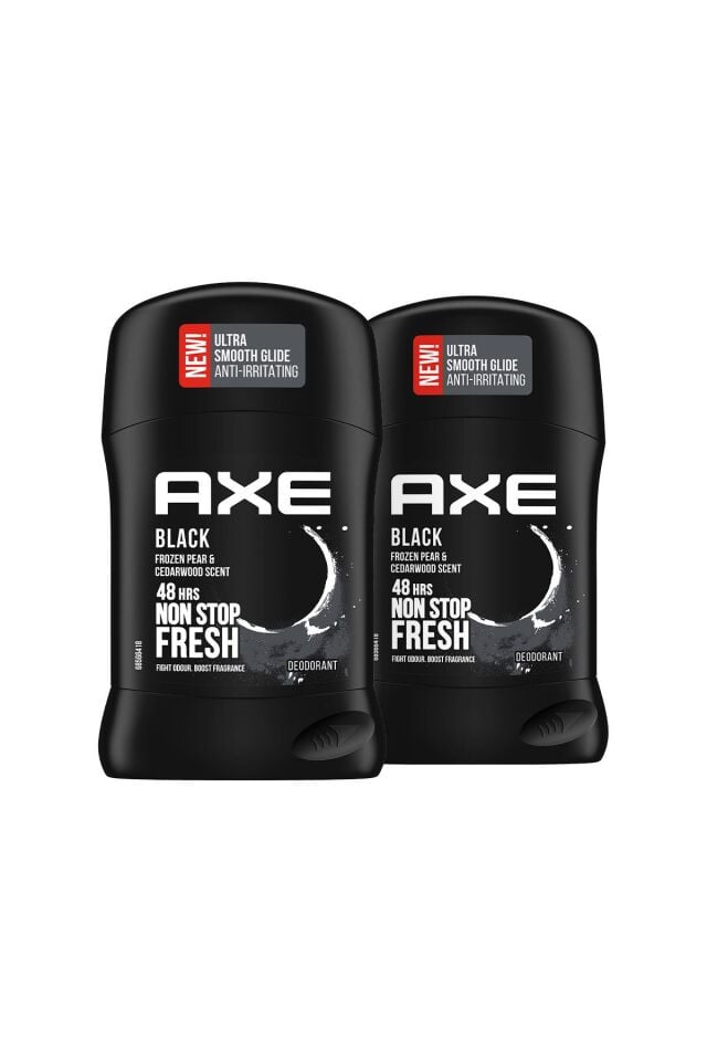 Black Erkek Deodorant Stick 50 ml X2
