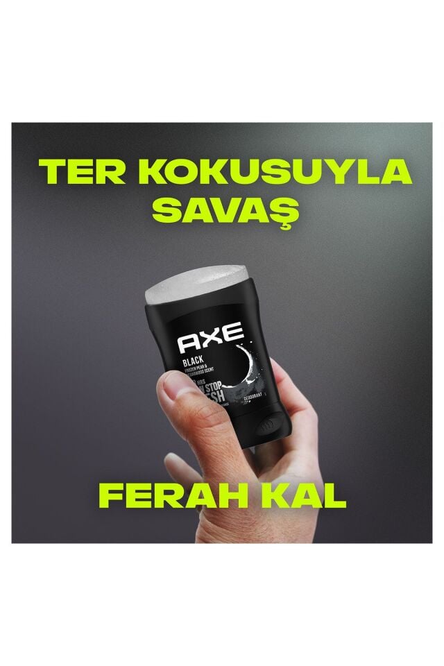 Black Erkek Deodorant Stick 50 ml X2