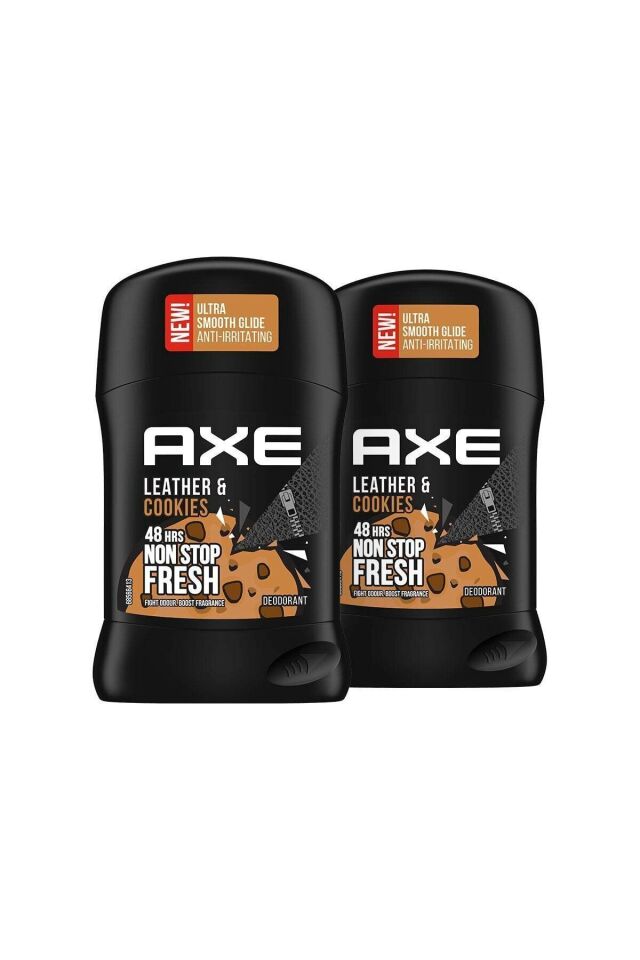 Leather & Cookies Erkek Deodorant Stick 50 ml X2