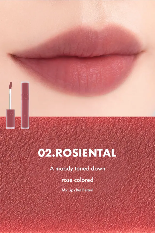 rom&nd Blur Fudge Tint Likit Mat Ruj 02 Rosiental