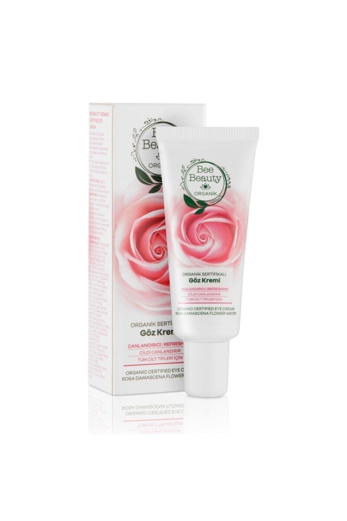 Bee Beauty Gül Organik Sertifikalı Canlandırıcı Göz Kremi 25 ml