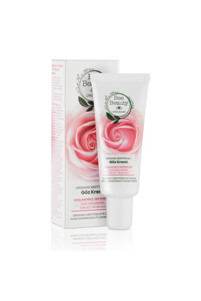 Gül Organik Sertifikalı Canlandırıcı Göz Kremi 25 ml