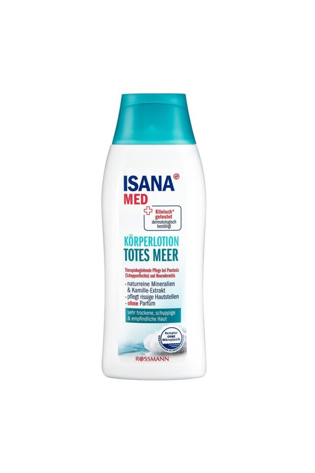 Isana Med Vücut Losyonu Ölü Deniz Tuzu Içerikli Çok Kuru & Hassas Ciltler Için 250ml