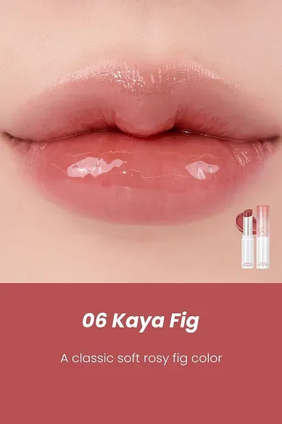 rom&nd Glasting Melting Balm Renkli Dudak Balmı 06 Kaya Fig