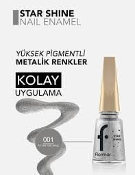 Flormar Star Shine Yoğun Pigmentli ve Metalik Görünümlü Oje 001 Mirror On the Wall