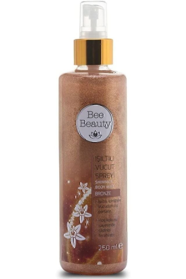 Bee Beauty  Bronze Işıltılı Vücut Spreyi 250 Ml