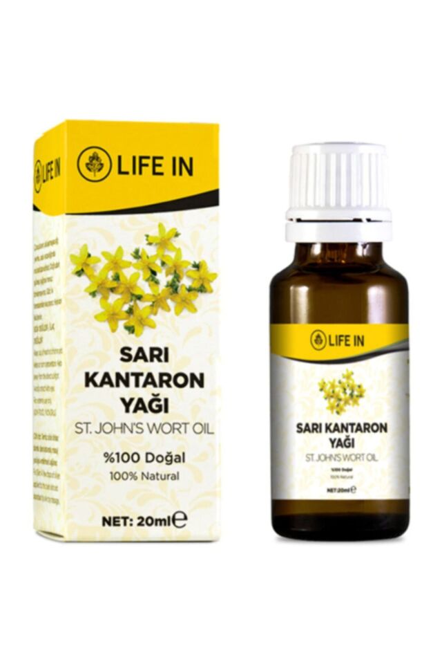 Lıfe In Sarı Kantaron Yağı %100 Doğal 20 Ml