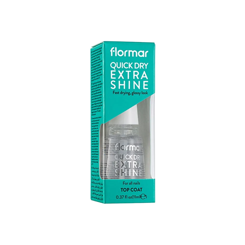 Flormar Quick Dry Extra Shine Koruyucu Son Kat Tırnak Cilası 000