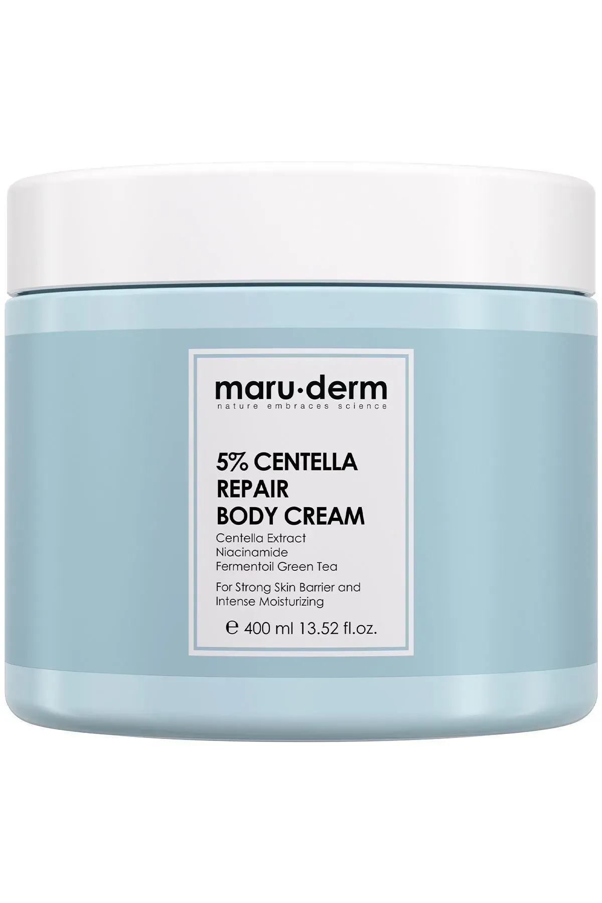 Maru.Derm Vücut Kremi | Maruderm %5 Centella Onarıcı Vücut Kremi 400 ml