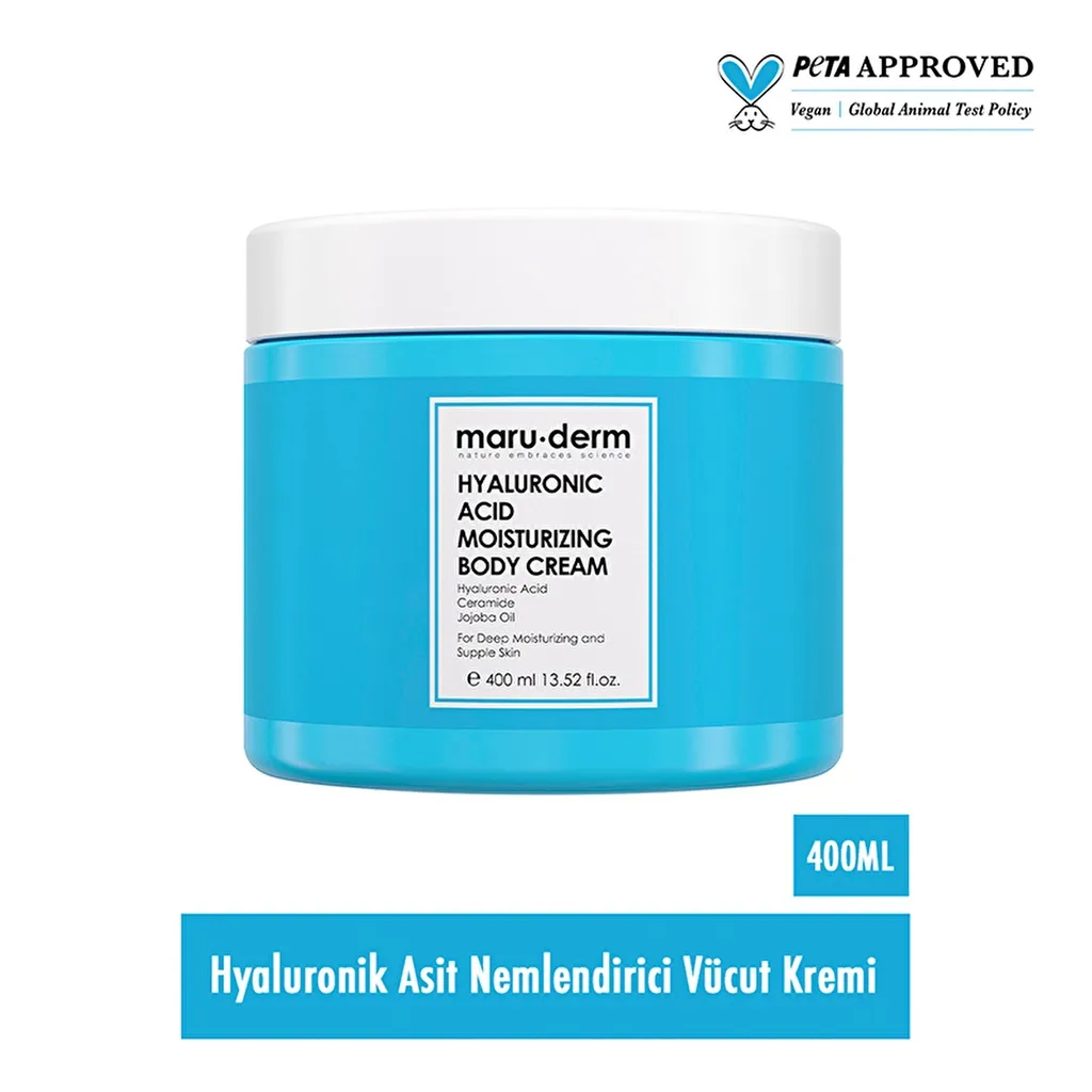 Maruderm Hyalüronik Asit Nemlendirici Vücut Kremi 400 ml