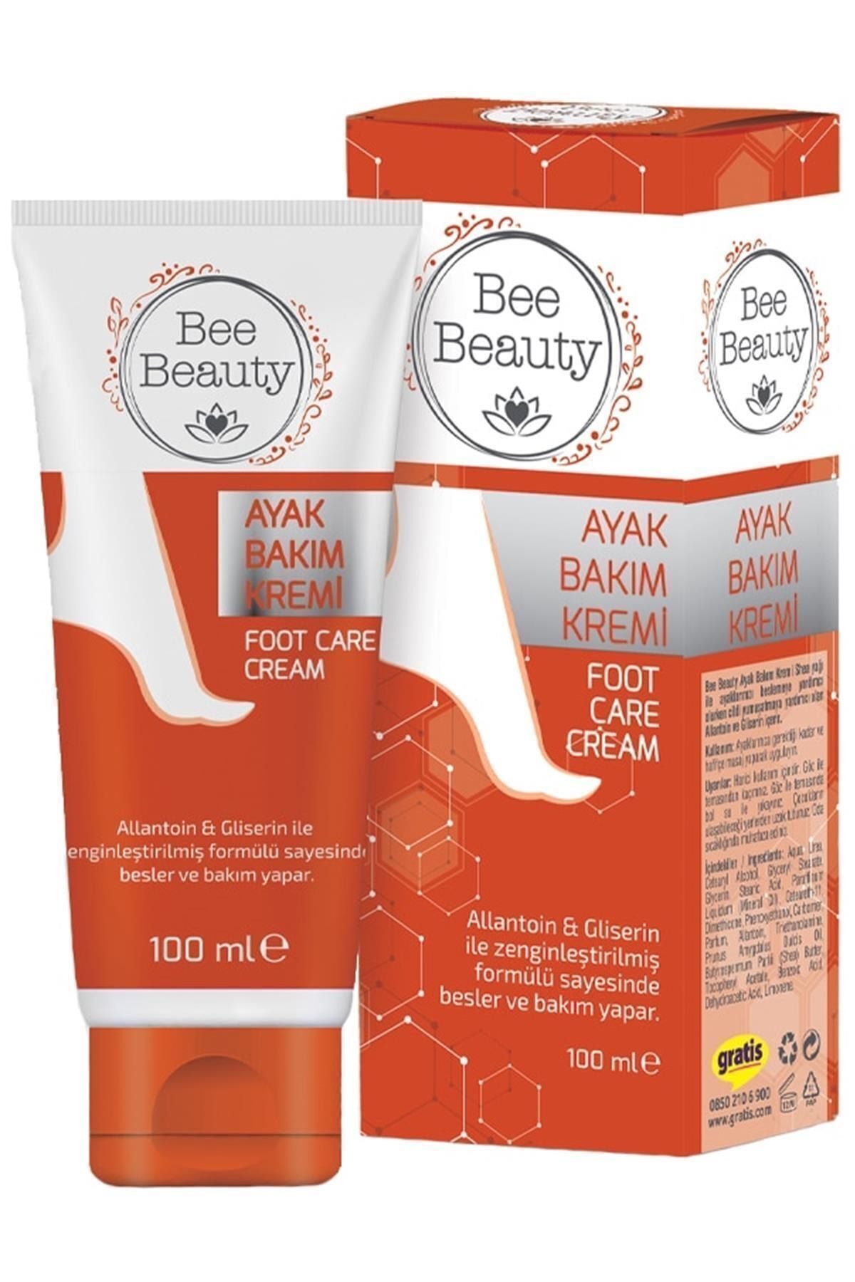Bee Beauty  Ayak Bakım Kremi 100 Ml