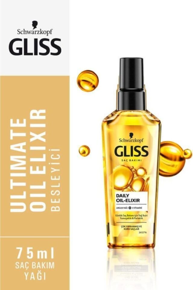 Gliss Oil Elixir Günlük Bakim Yağ Iksiri 75 Ml-