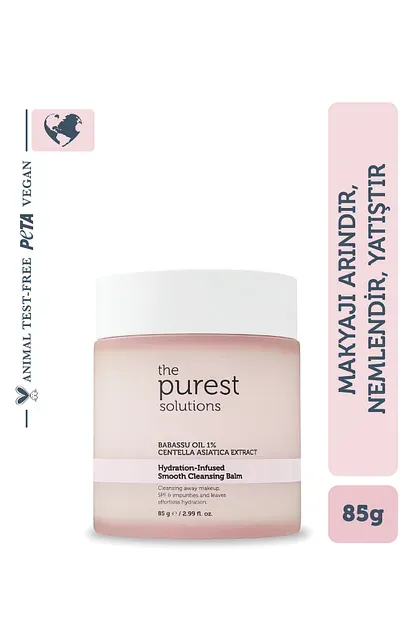 The Purest Solutions Hassas Ve Kuru Ciltler Için Nem Ve Antioksidan İçerikli Temizleyici Balm 85 Gr