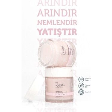 The Purest Solutions Hassas Ve Kuru Ciltler Için Nem Ve Antioksidan İçerikli Temizleyici Balm 85 Gr
