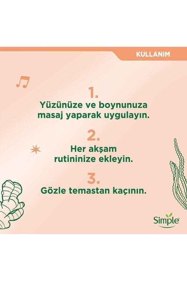 Simple Protect 'n' Glow 72 Saat Nemlendirici Jel Krem Işıltısını Kaybetmiş Ciltler Için 50 ml
