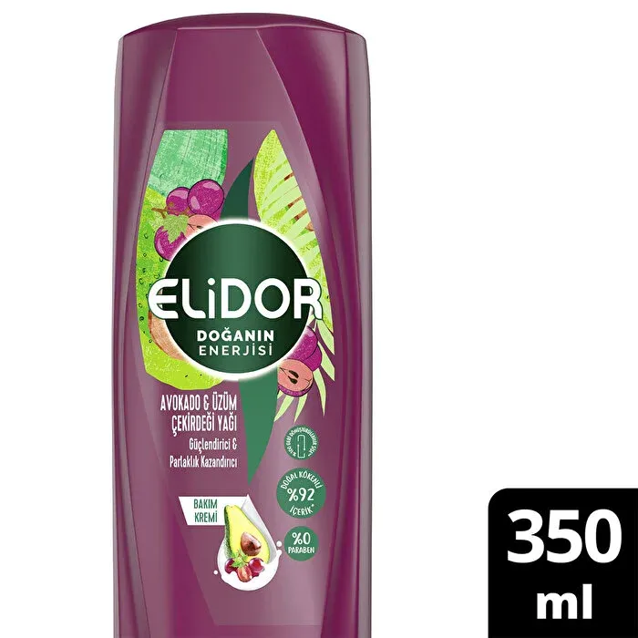 Elidor Şaç Kremi Avokado&Üzüm Çekirdeği Yağı 350 ml