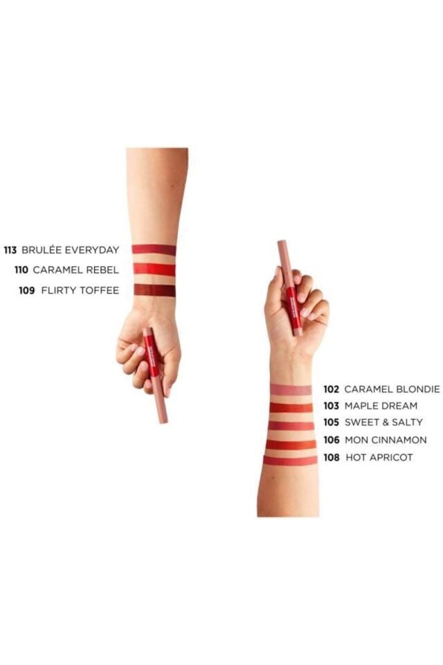 L'oréal Paris Infaillible Matte Lip Crayon Kalem Mat Ruj - 110 Caramel Rebel