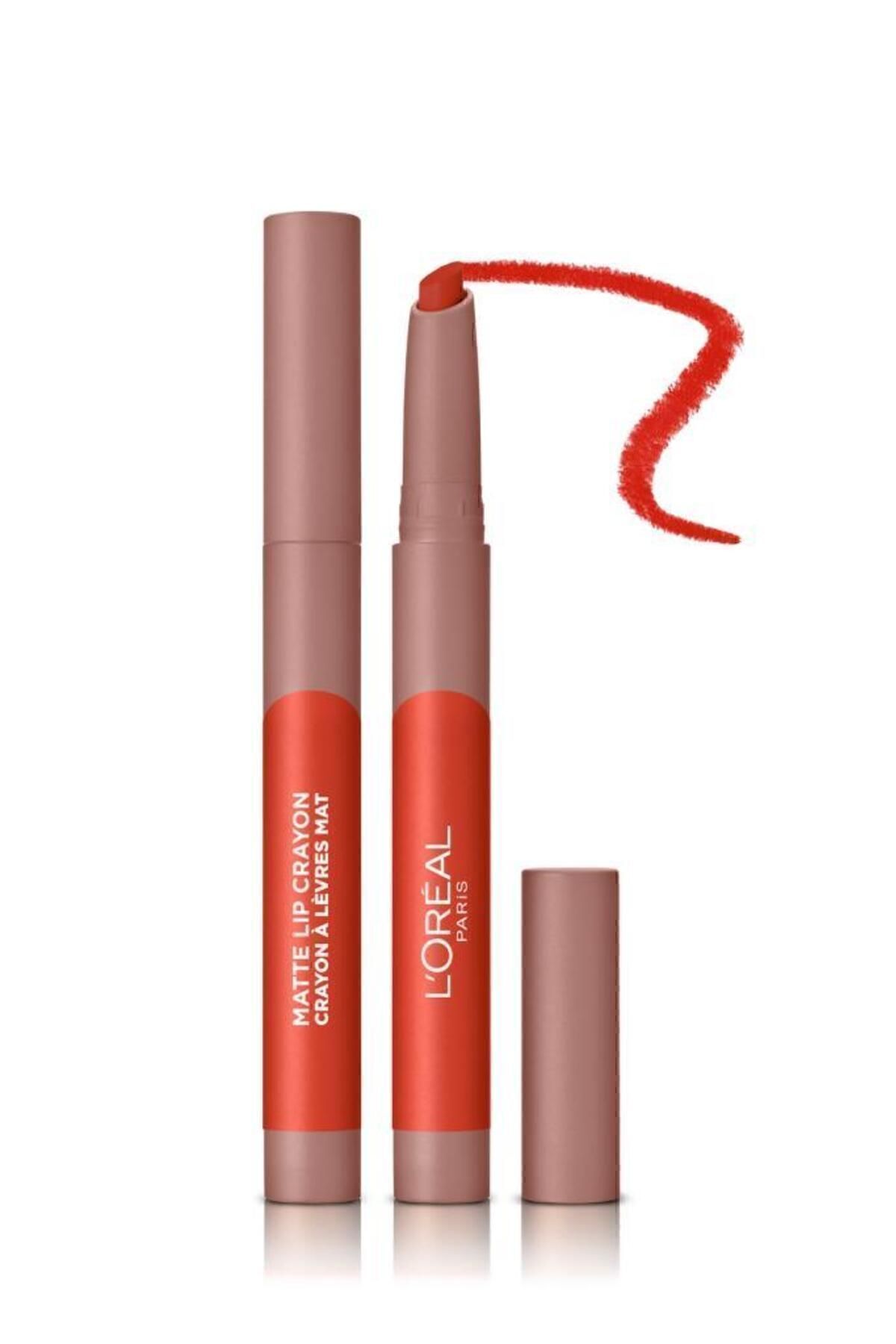 L'oréal Paris Infaillible Matte Lip Crayon Kalem Mat Ruj - 110 Caramel Rebel