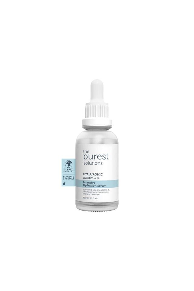 The Purest Solutions Yoğun Nemlendirme ve Dolgunlaştırıcı Etkili Yenileyici Cilt Bakım Serumu (Hyaluronic Acid %2 + B5)