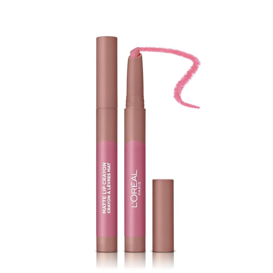 Loreal Paris Matte Lip Crayon Kalem Mat Ruj - 102 Caramel Blondie
