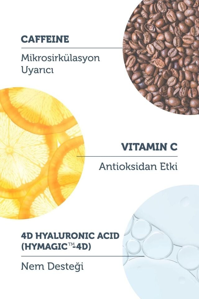 The Purest Solutions Torbalanma Karşıtı, Aydınlatıcı Kafein Göz Altı Serumu 30 ml (CAFFEİNE 5% VİTAMİN C)