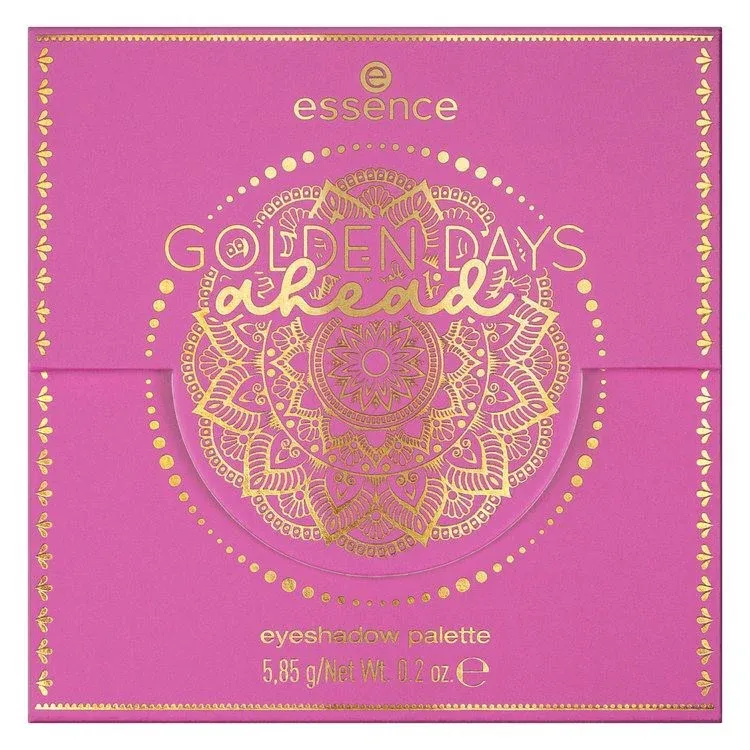 essence Golden Days ahead eyeshadow palette 01 Livin' For Golden Drama