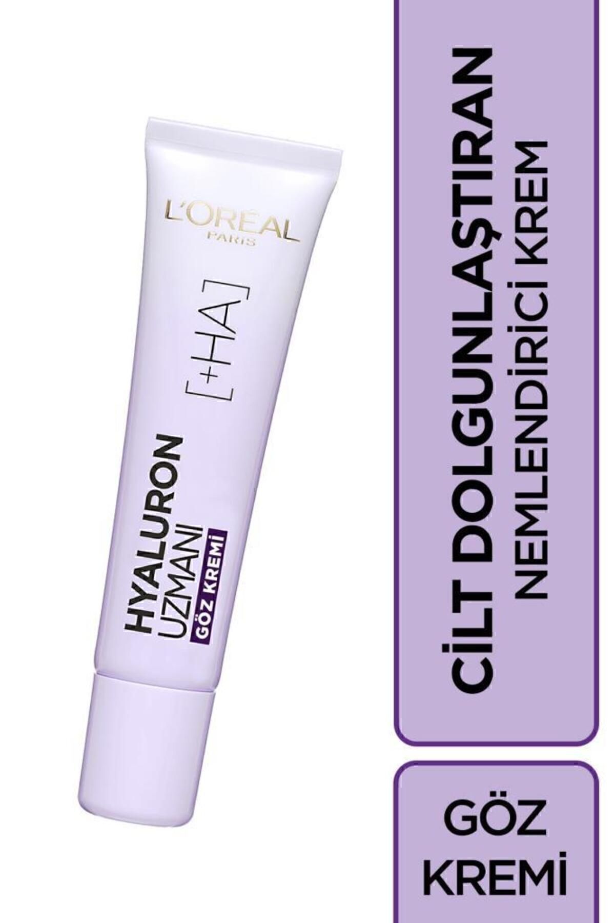 Loreal Paris Hyaluron Uzmanı 15ml Cilt Dolgunlaştıran Nemlendirici Göz Kremi - Hyaluronik Asit