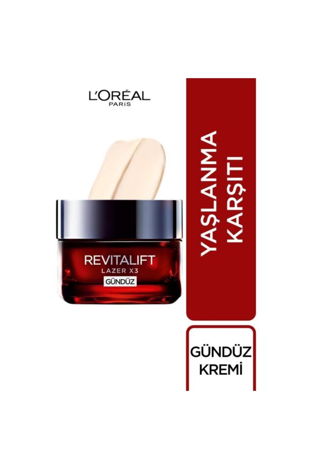 L'oréal Paris Revitalift Lazer X3 Yoğun Yaşlanma Karşıtı Gündüz Bakım Kremi Gece Bakım