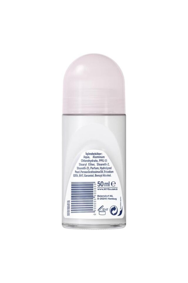 Nivea Kadın Roll-on Deodorant Pearl&beauty 50ml, 48 Saat Koruma, X2 Adet