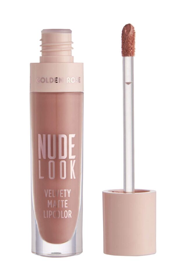 Golden Rose Nude Look Velvety Matte Lipcolor No:01 Just Nude - Likit Mat Ruj