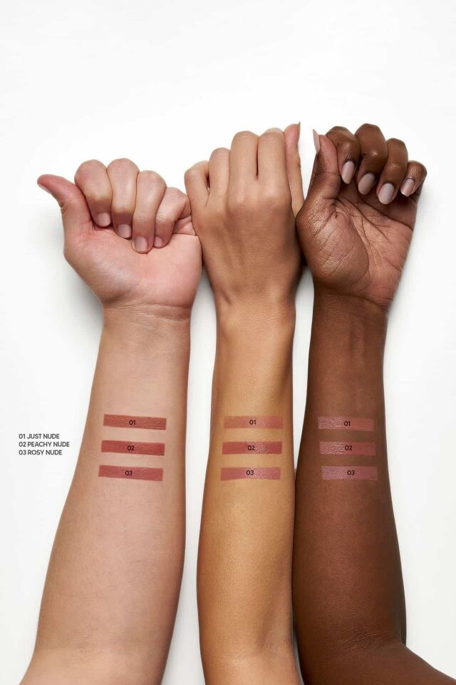 Golden Rose Nude Look Velvety Matte Lipcolor No:01 Just Nude - Likit Mat Ruj