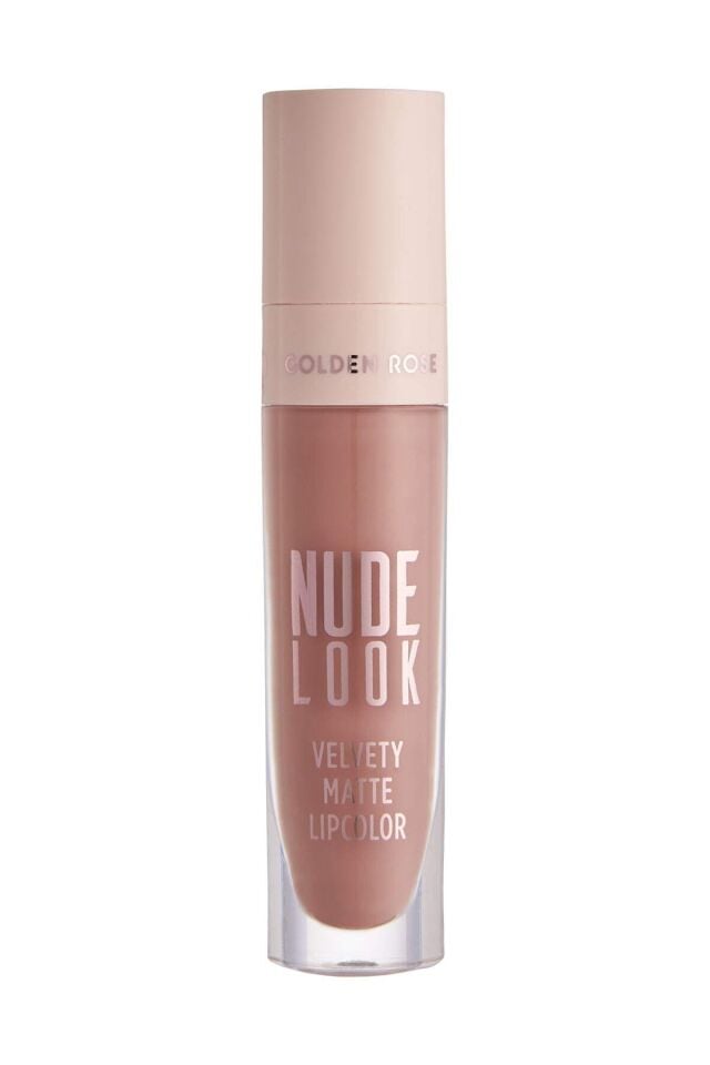 Golden Rose Nude Look Velvety Matte Lipcolor No:01 Just Nude - Likit Mat Ruj