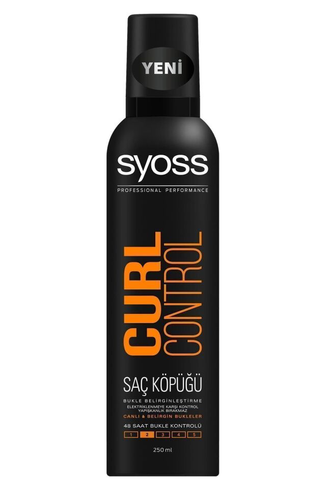 Syoss Curl Control- Bukle Belirginleştirici Köpük 250 ml X 2 Adet