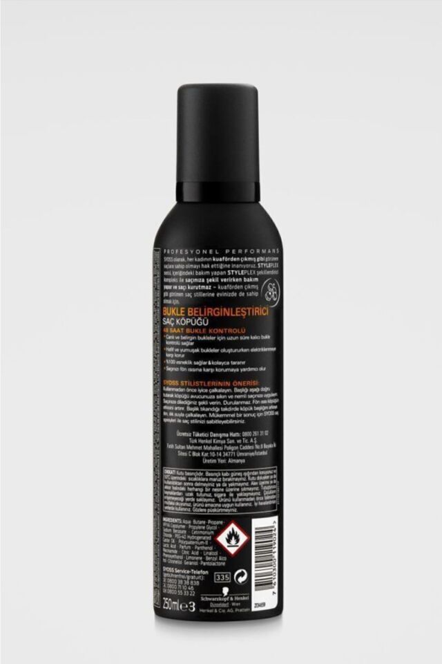 Syoss Curl Control- Bukle Belirginleştirici Köpük 250 ml X 2 Adet