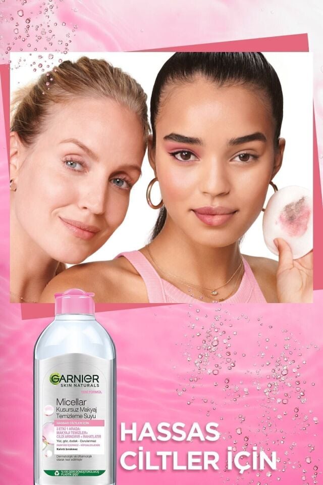 Garnier 2'li Micellar Kusursuz Makyaj Temizleme Suyu 400 Ml