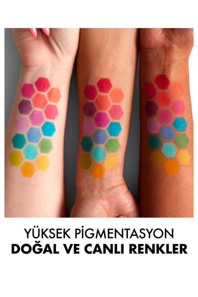 NYX Professional MakeUp Ultımate Edıt Petıte Shadow Palette - Brıghts