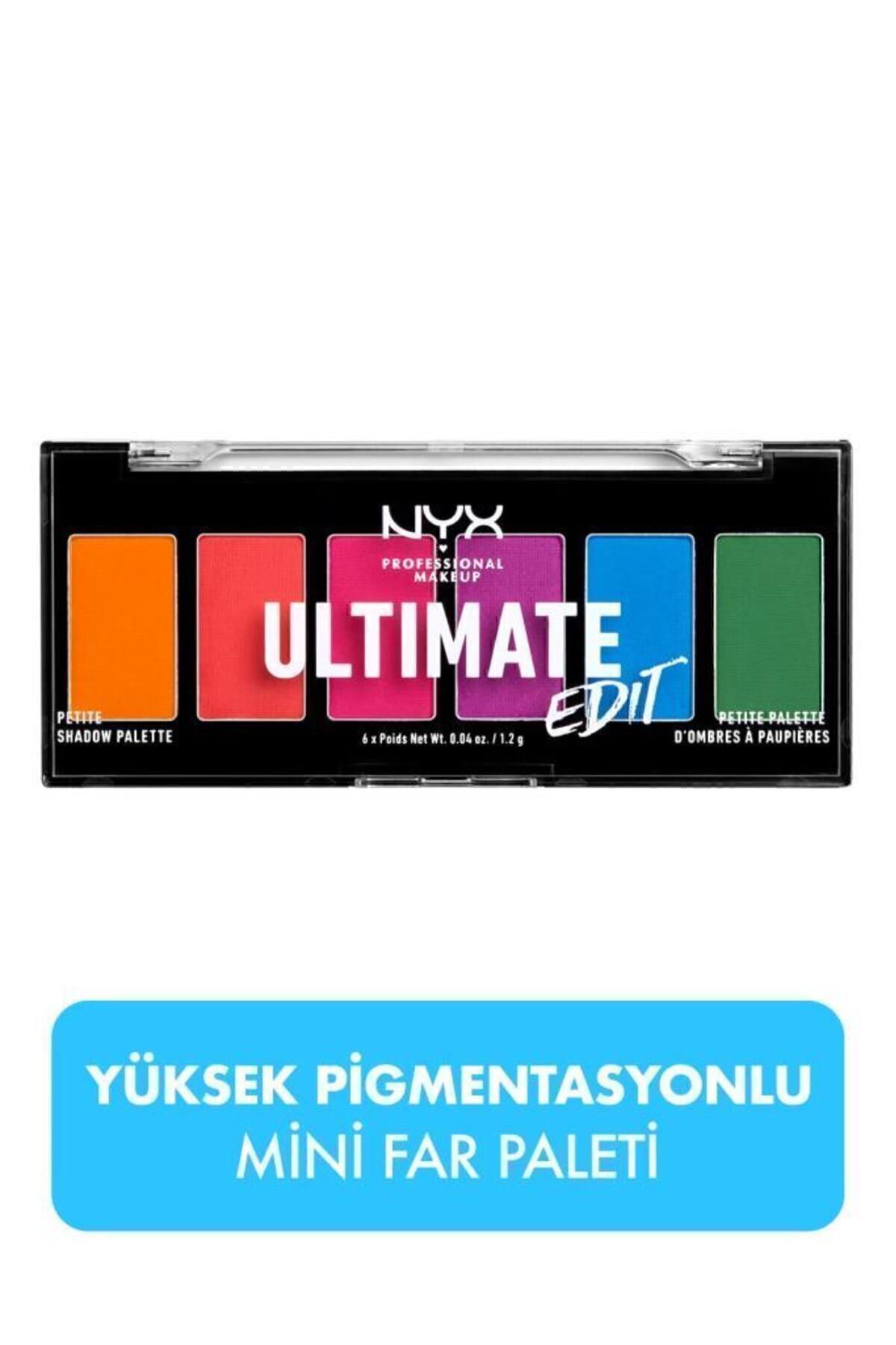 NYX Professional MakeUp Ultımate Edıt Petıte Shadow Palette - Brıghts