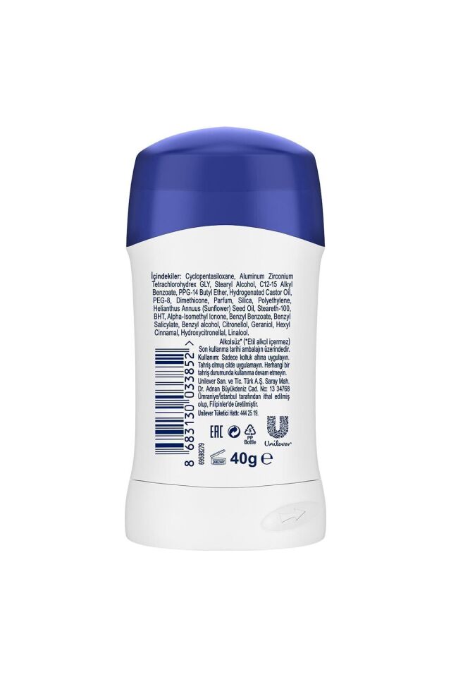Dove Kadın Stick Deodorant Original Nemlendirici Krem Etkili 40 g X 2 Adet