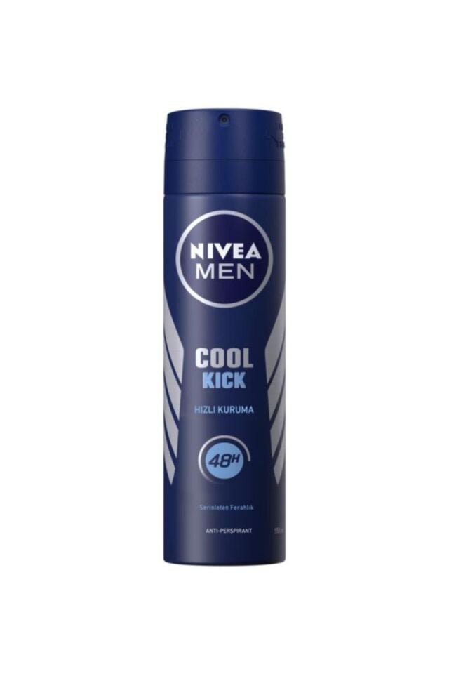 Nivea Cool Kıck Sprey Deodorant 150ml Erkek 3'lü Paket