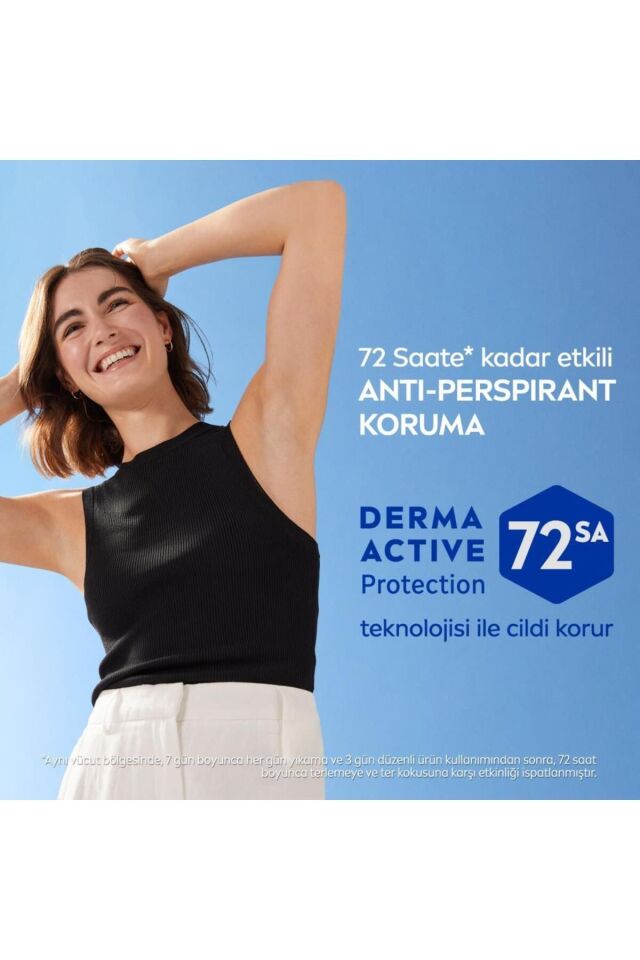 Nivea Kadın Sprey Deodorant Black&White Invisible Clear 150ml, 72 Saat Anti-perspirant Koruma, X3 Adet
